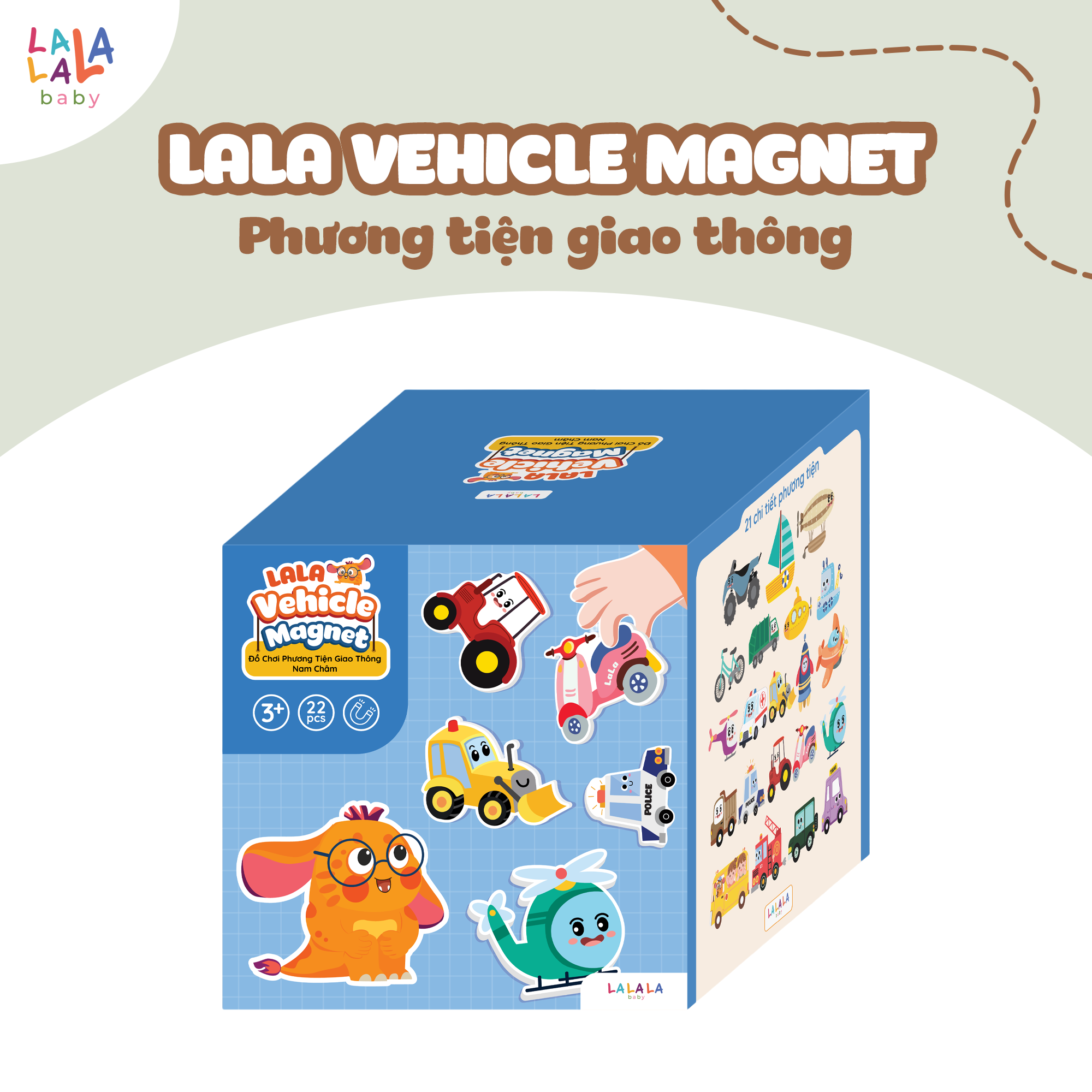 Đồ chơi nam châm Lala Magnet